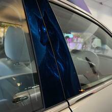 Galactic Wolf Stijl Pilaren Deuren Vinyl Decal Sticker 2