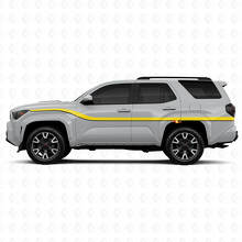 Dubbele Gladde Strepen Zij Vinyl Stickers Decal Voor Toyota 4Runner 6de Generatie 2