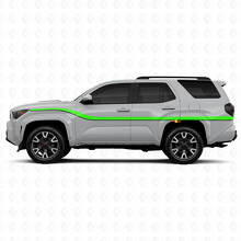 Dubbele Gladde Strepen Zij Vinyl Stickers Decal Voor Toyota 4Runner 6de Generatie 3