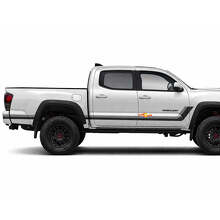 Heritage Stijl Dubbele Strepen Zij Vinyl Decal Voor Tacoma 2015-2023_3