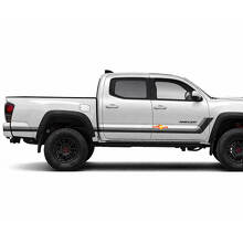 Heritage Stijl Dubbele Strepen Zij Vinyl Stickers Decal Voor Tacoma 2015-2023 3