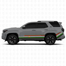 Techno Style Gebogen Lijnen Zijkant Achter Spatbord Vinyl Stickers Decal Voor Toyota 4Runner 2