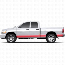 Rechte Strepen Rocker Panel Zij Vinyl Sticker Decal Graphic voor Dodge Ram 1500 2002-2008 3