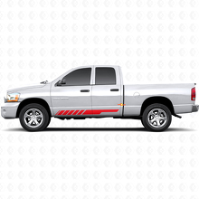Ruitjes Strip Rocker Panel Deurzijde Vinyl Sticker Decal Grafiek voor Dodge Ram 1500 2002-2008 3