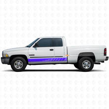 Geperforeerde Strepen Rokerpaneel Vinyl Sticker Decal Graphic voor Dodge Ram 1500 1994-2001 2