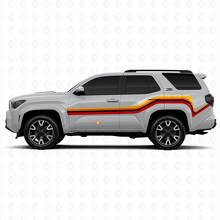 Scheve Lijnen Zij Vinyl Stickers Decal Voor Toyota 4Runner 3