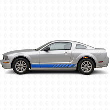Racing zijkstrepen vinyl decal set voor musclecar musclecarmodel_2