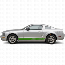 Racing zijkstrepen vinyl decal set voor musclecar musclecarmodel_3
