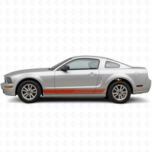 Racing zijkstrepen vinyl decal set voor musclecar musclecarmodel_4