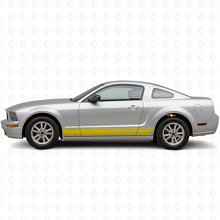 Racing zijkstrepen vinyl decal set voor musclecar musclecarmodel_5