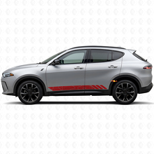 Topografische Stijl Strepen Deuren Vinyl Sticker Decal voor Dodge Hornet 2023+ 3