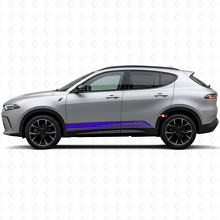 Gebogen Strepen Rocker Panel Deur Vinyl Sticker Decal Graphic voor Dodge Hornet 2023+ 2