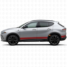 Rechte Lijnen Zijkant Vinylsticker Decal voor Dodge Hornet 2023+ 3