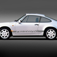 Rasant Letters Zijstreep Vinyl Decal Sticker voor Porsche 911 2