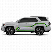 Gebogen Grafische Lijnen Hele Kant Vinyl Sticker Decal Voor Toyota 4Runner 3