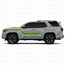 Gebogen Grafische Zijstrepen Vinyl Sticker Decal Voor Toyota 4Runner 2