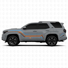 Gebogen Grafische Zijstrepen Vinyl Sticker Decal Voor Toyota 4Runner 3