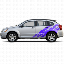 Modderspatten Grafiek Achterzijde Vinyl Decal voor Dodge Caliber 2007-2012 2