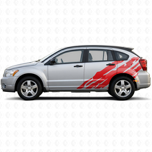 Modderspatten Grafiek Achterzijde Vinyl Decal voor Dodge Caliber 2007-2012 3