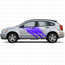 Modderspat Graphic Deurzij Vinyl Sticker voor Dodge Caliber 2007-2012 2