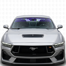 Aangepaste Omrande Lettering Ruitvinyl Sticker voor Musclecar_2