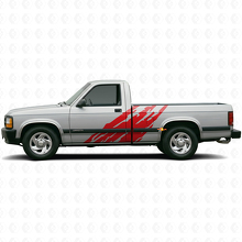 Modderspatprint Deurzij Vinylsticker voor Dodge Dakota 1987-1996 3