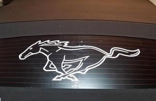 Ford Mustang Achterruit Pony Outline Sticker Sticker