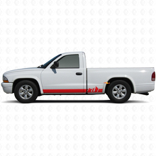 Mountains Wide Strepen Rocker Panel Vinyl Sticker voor Dodge Dakota 1997-2004 3