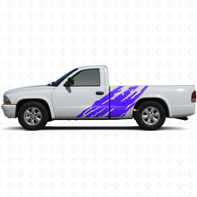 Modderspatgrafiek Deurzij Vinyl Sticker voor Dodge Dakota 1997-2004 2
