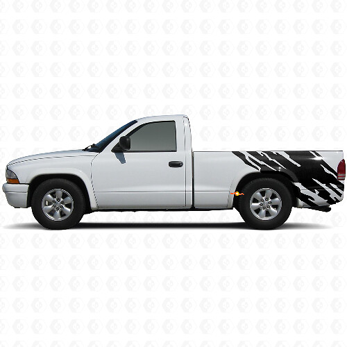 Modderspatsgrafiek Achterzijde Vinyl Sticker voor Dodge Dakota 1997-2004 1