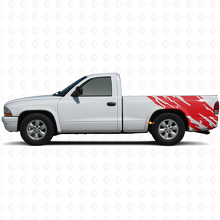 Modderspatsgrafiek Achterzijde Vinyl Sticker voor Dodge Dakota 1997-2004 3