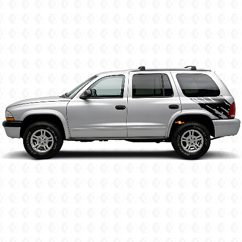 Modderspatten Grafische Vinylsticker Achterzijde voor Dodge Durango 1998-2003 1