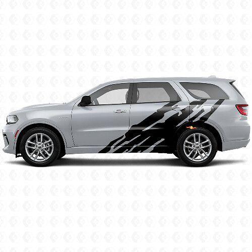 Modderspatten Graphic Deurzijde Vinyl Decal voor Dodge Durango 2011+ 1