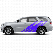 Modderspatten Graphic Deurzijde Vinyl Decal voor Dodge Durango 2011+ 2