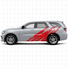 Modderspatten Graphic Deurzijde Vinyl Decal voor Dodge Durango 2011+ 3