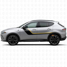 Dubbele Strepen Deur Zijvinylsticker voor Dodge Hornet 2023+ 2