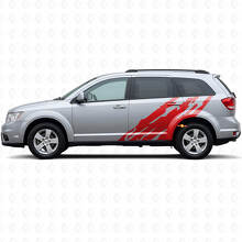 Modder Spat Grafische Deurzijde Vinyl Sticker voor Dodge Journey 2009-2020 3