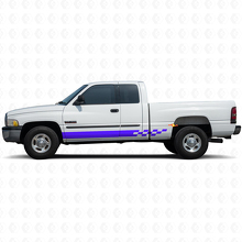 Ruitenpatroon Strepen Rocker Panel Vinyl Decal voor Dodge Ram 1500 1994-2001 2