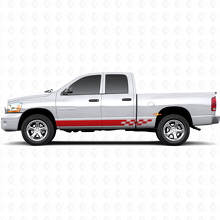 Ruitpatroon Strepen Rocker Panel Vinyl Decal voor Dodge Ram 1500 2002-2008 3