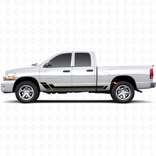 Twin Stripes Rocker Paneel Vinyl Decal Kit voor Dodge Ram 1500 2002-2008 2