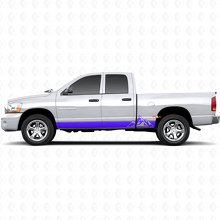 Mountains Style Strepen Rocker Panel Vinyl Sticker voor Dodge Ram 1500 2002-2008 2
