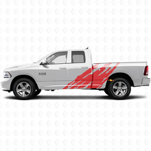 Modderspat Grafische Zij Vinyl Sticker voor Dodge Ram 1500 2011-2018 3