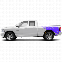 Modderspatgrafiek Achterzij Vinyl Decal voor Dodge Ram 1500 2011-2018 2