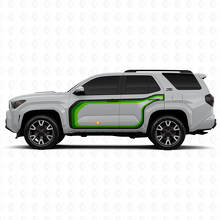 Gesloten Strepen Grafische Zij Vinyl Stickers Decal Voor Toyota 4Runner 3