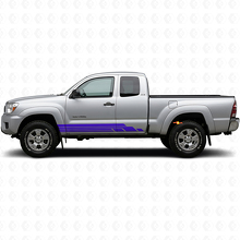 Gebogen Strepen Rocker Panel Deur Vinyl Decal voor Toyota Tacoma 2004-2015 2