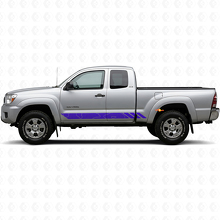 Topografische Stijl Strepen Deuren Vinyl Decal voor Toyota Tacoma 2004-2015 2
