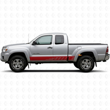 Geperforeerde Strepen Rocker Panel Vinyl Decal voor Toyota Tacoma 2004-2015 3