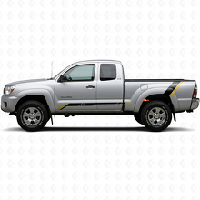 Twin Stripes Deur- en Achterspatbord Vinyl Decal Kit voor Toyota Tacoma 2004-2015 2