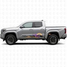 Japanse Sakura Grafische Zijkant Vinyl Sticker voor Toyota Tacoma 2023+ 2