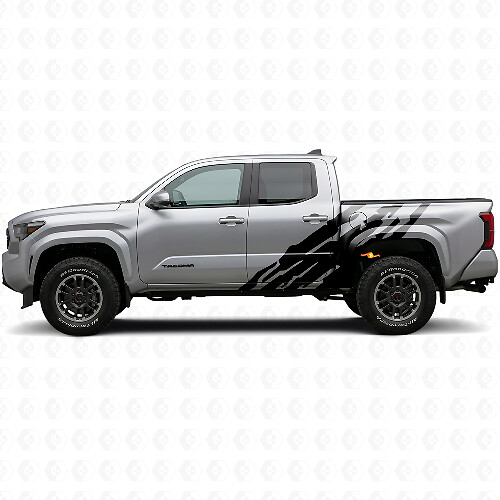 Modderspatgrafiek zijvinylsticker voor Toyota Tacoma 2023+ 1
